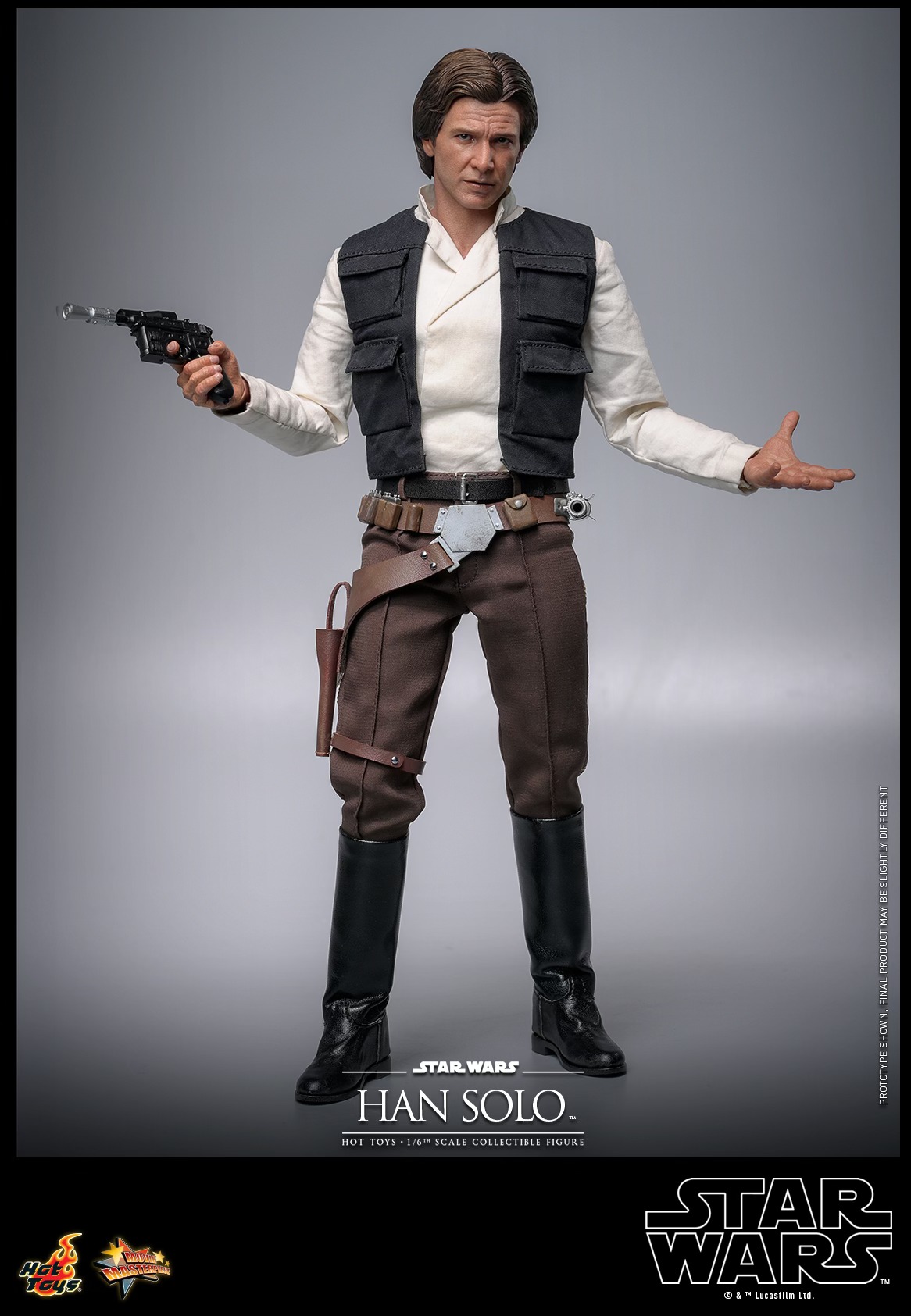Pre-Order Hot Toys Star Wars Han Solo Return of the Jedi Sixth Scale Figure MMS740